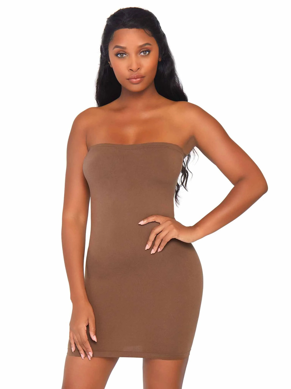 leg Avenue - Naked Base Dress - TAN